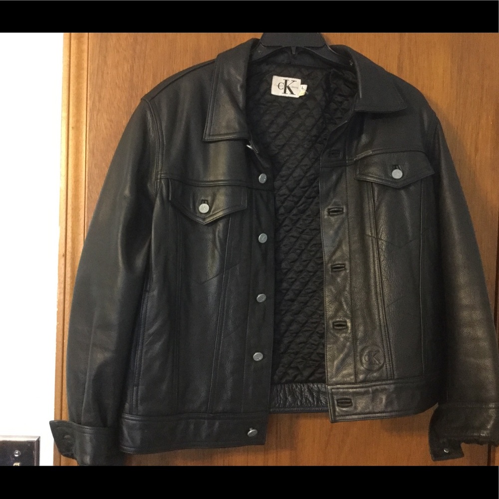 Leather jacket